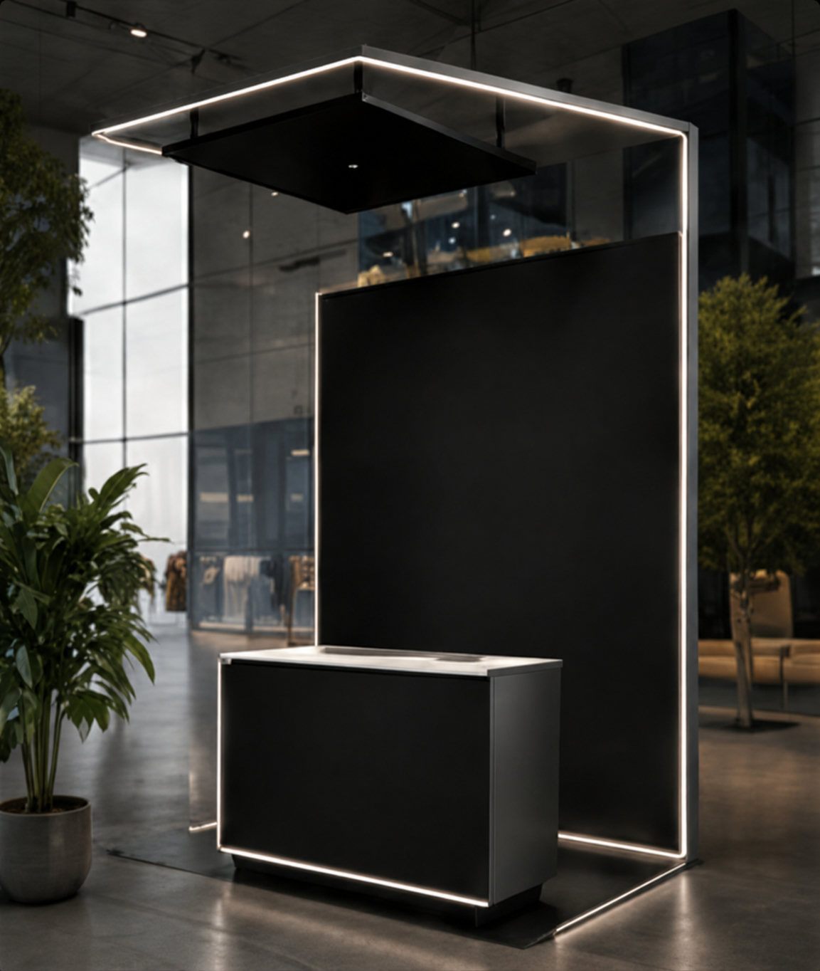 Audio Shower booth — targeted sound